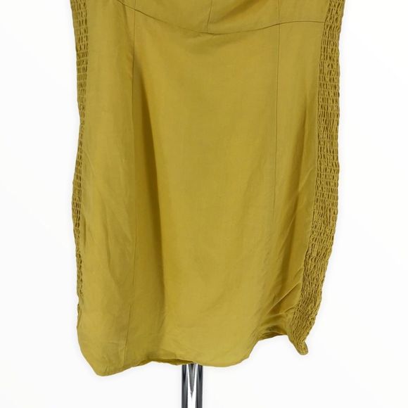 ASTR the Label Renata Yellow Lemon Ruffle Off Shoulder Mini Dress size Large - Picture 6 of 12